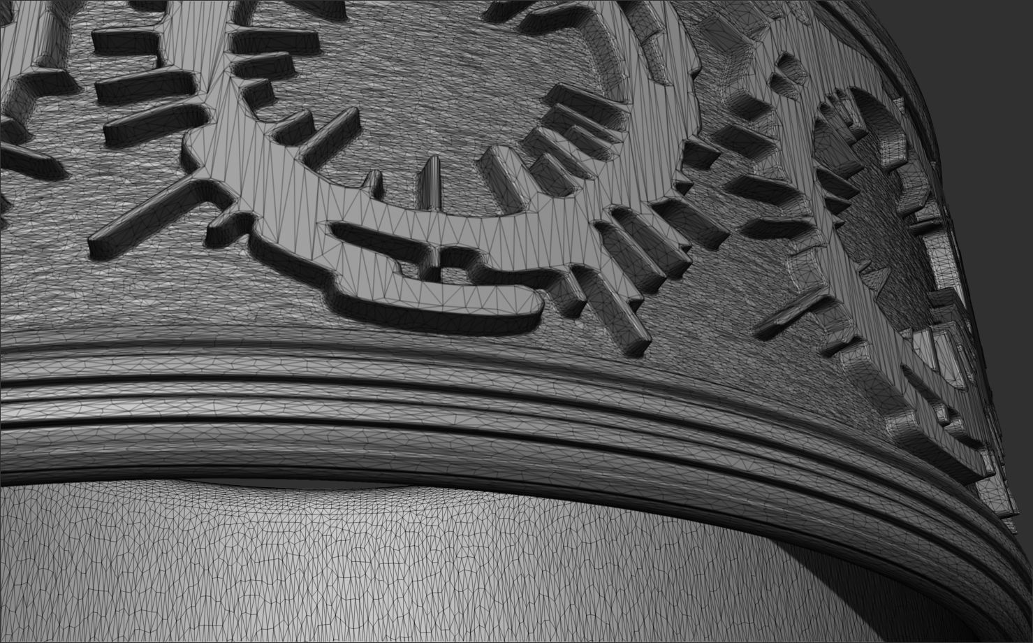 The fantasy magic ring 3D print model_4