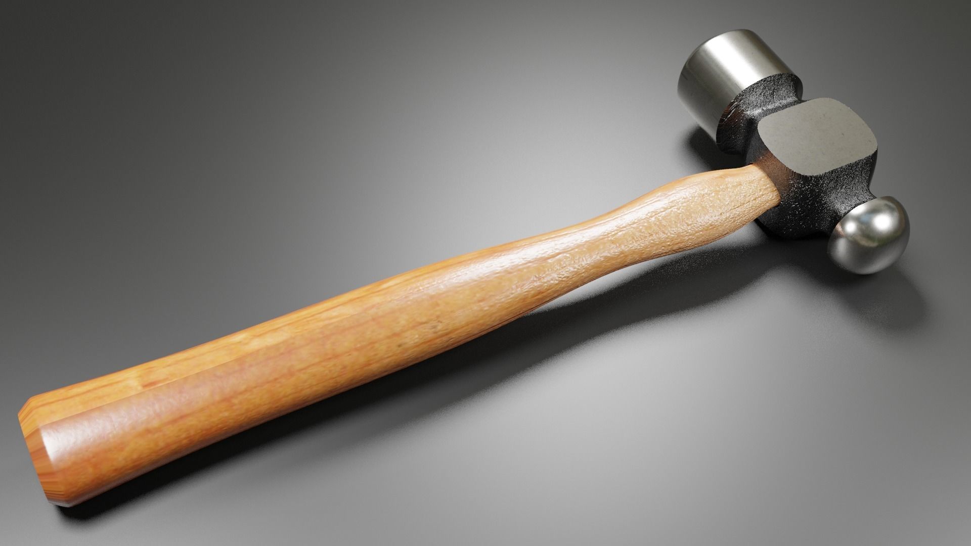 Hammer Free low-poly 3D model_3