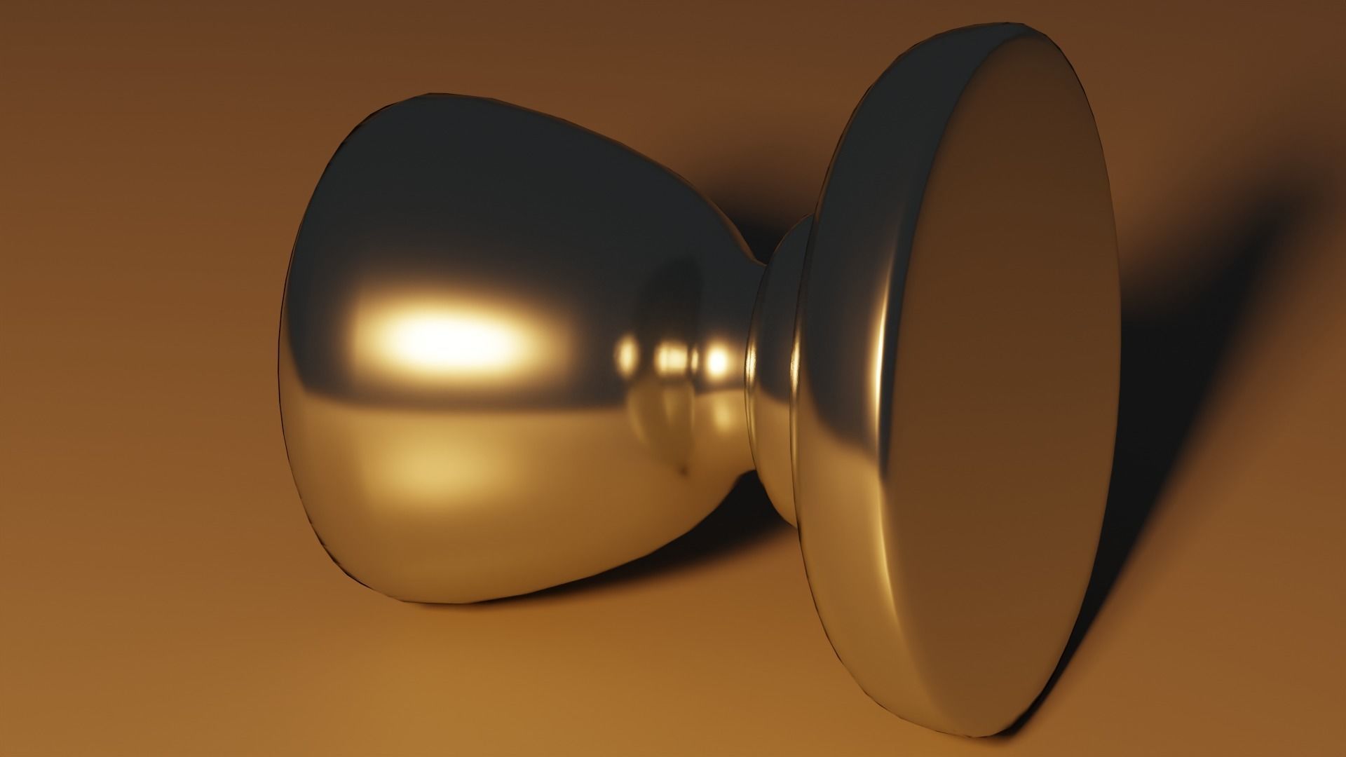 Door Knob Free low-poly 3D model_3