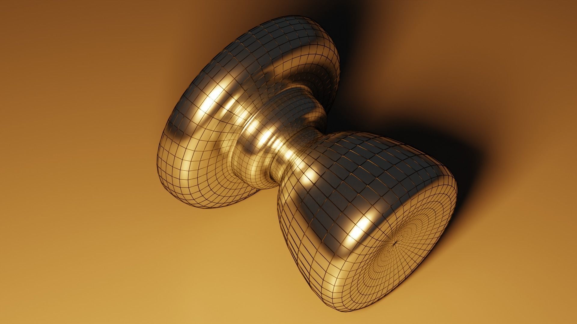 Door Knob Free low-poly 3D model_7