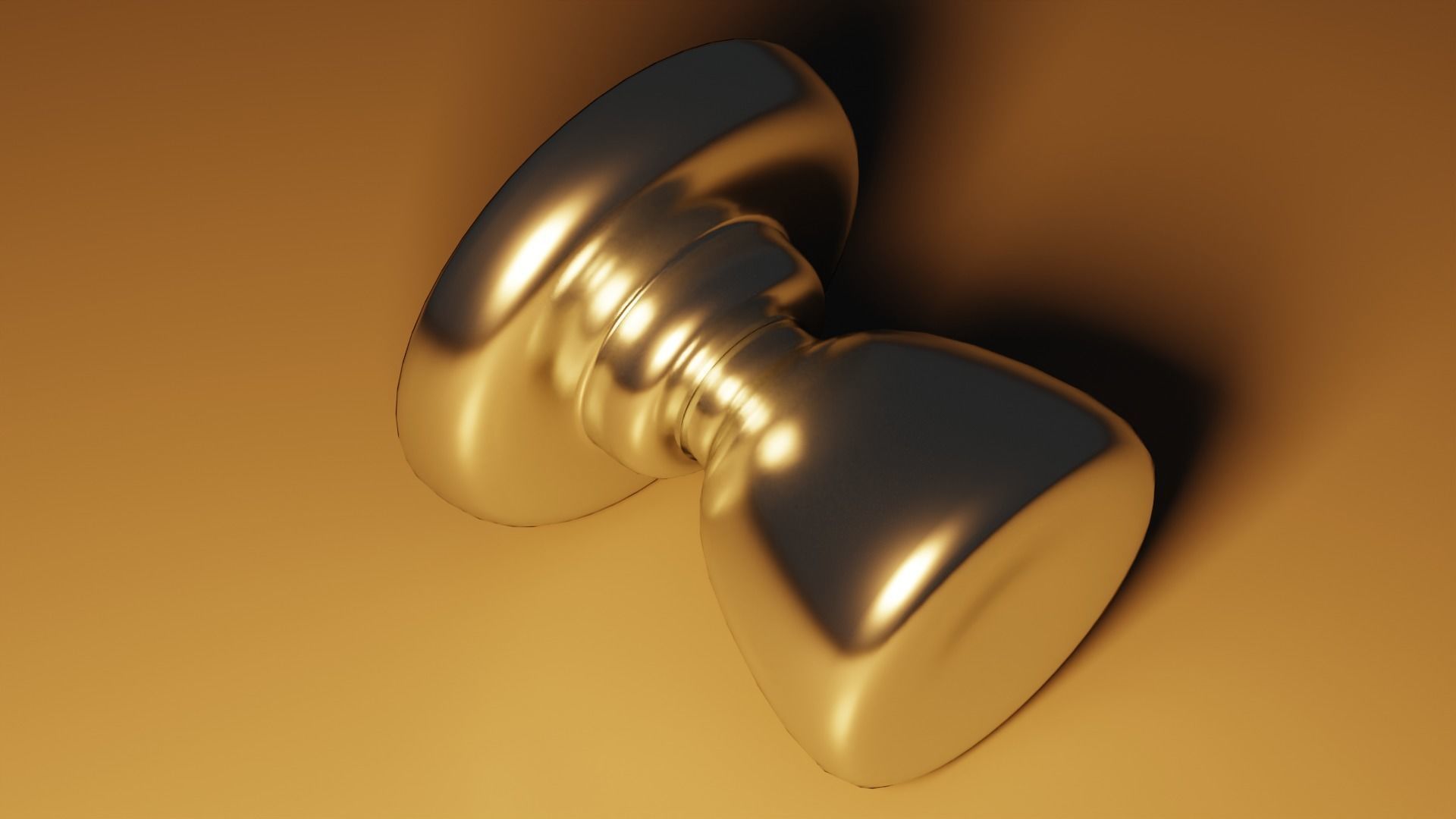 Door Knob Free low-poly 3D model_2