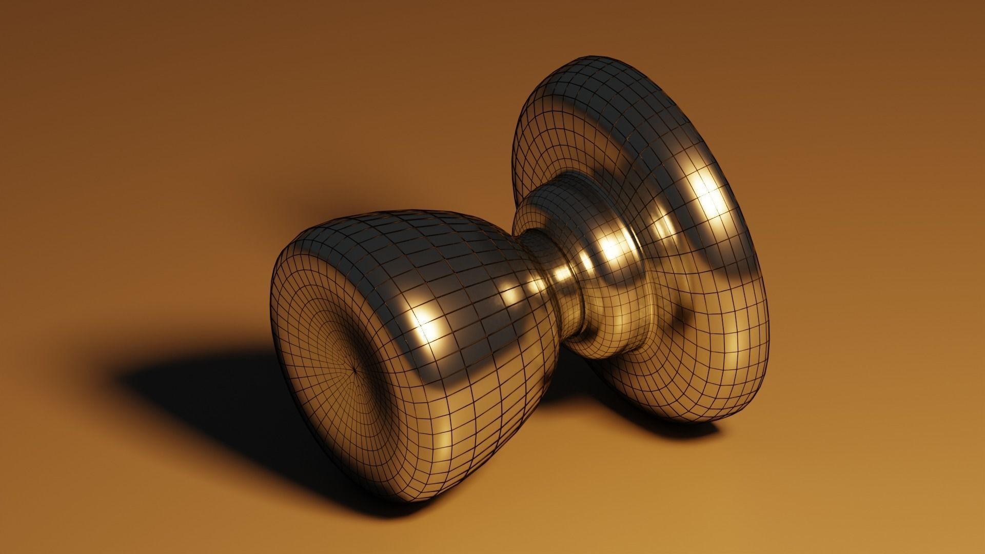 Door Knob Free low-poly 3D model_5