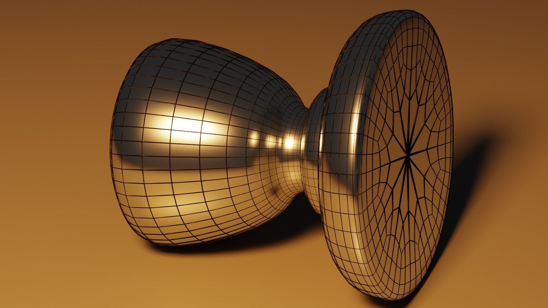 Door Knob Free low-poly 3D model_4