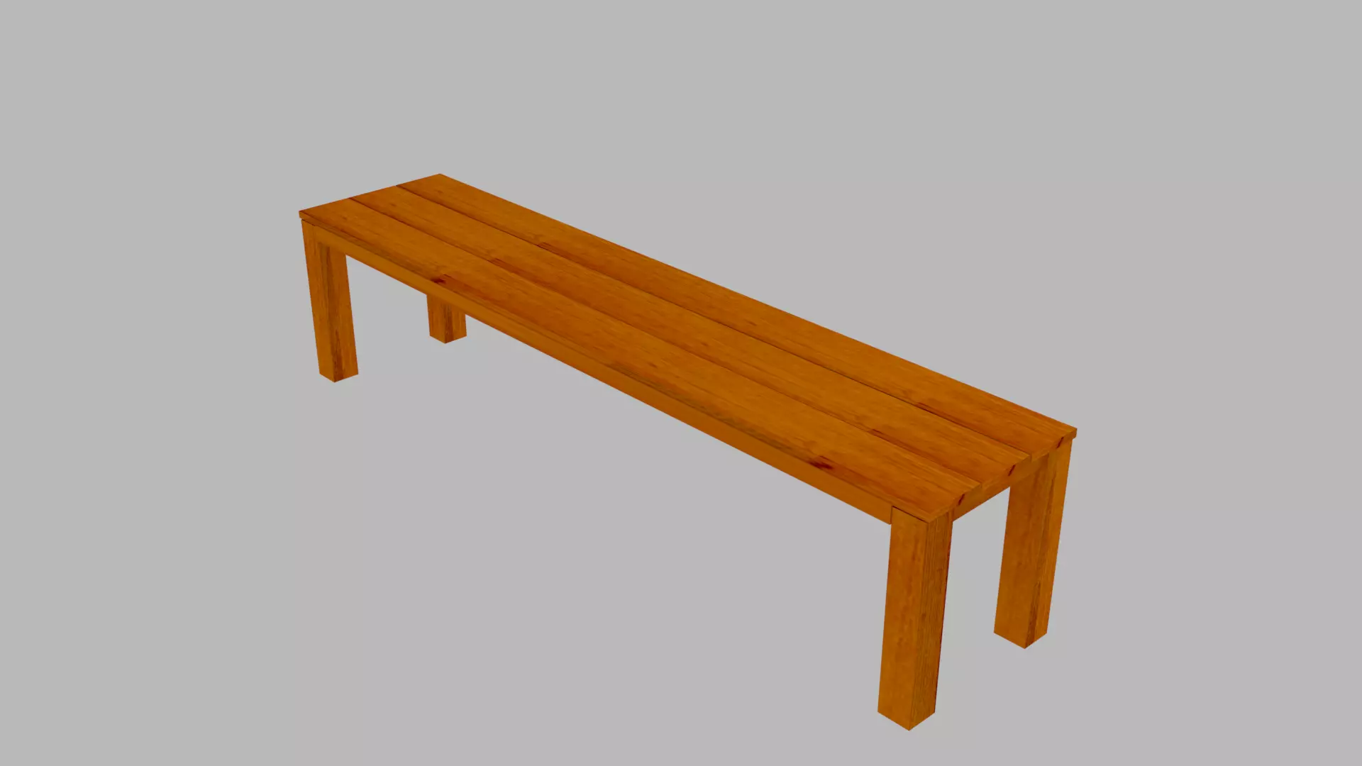 Bench wooden available for purchase 3D model_0