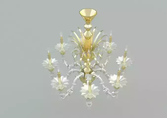 chandelier lighting 3d model