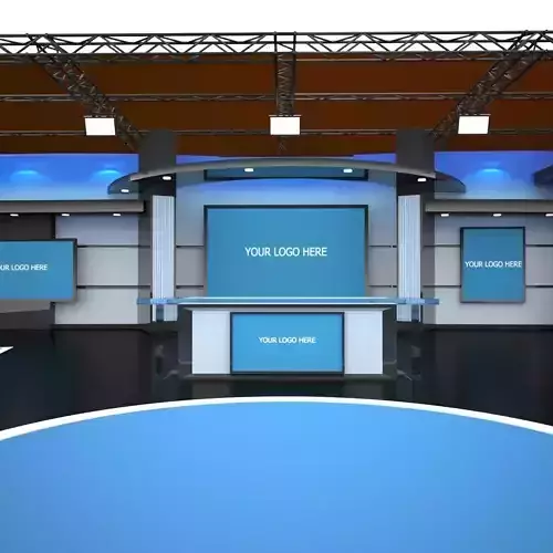 contemporary virtual set