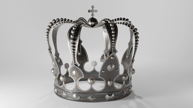 Steel crown of Romanian Kings 3D model