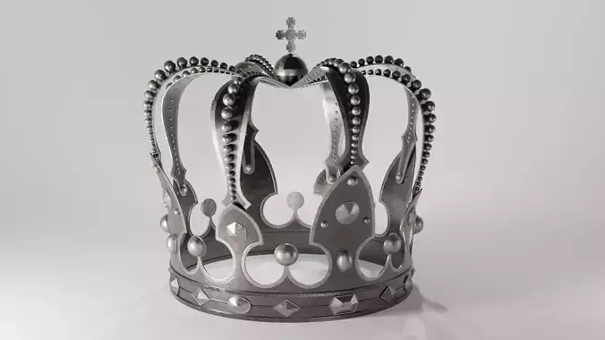 Steel crown of Romanian Kings 3D model