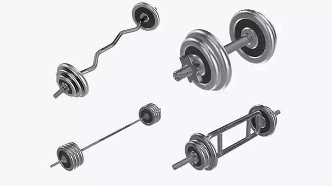 Sports equipment vol6 3D Model Collection