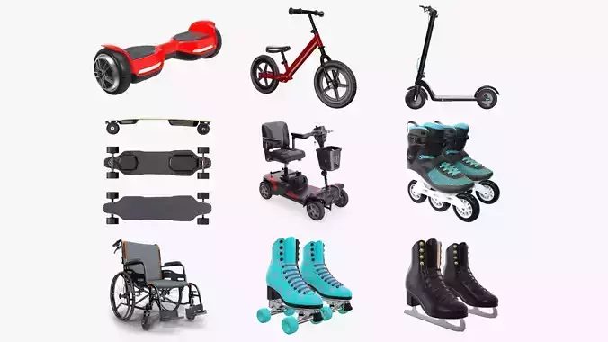 active leisure gears 3D Model Collection