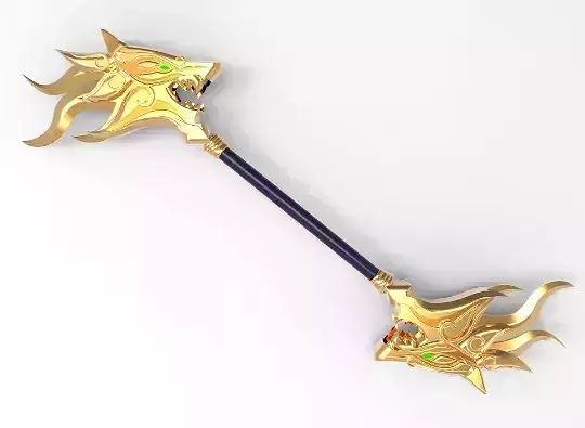 Lunar Empress Lux Staff from League of Legends Cosplay 