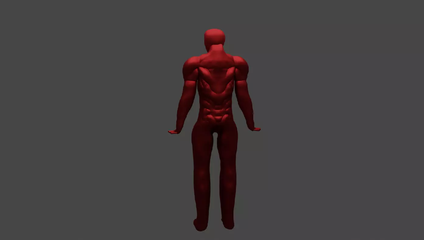 Iron Man Mark 50 Armor Blender Model Rigged 3D model