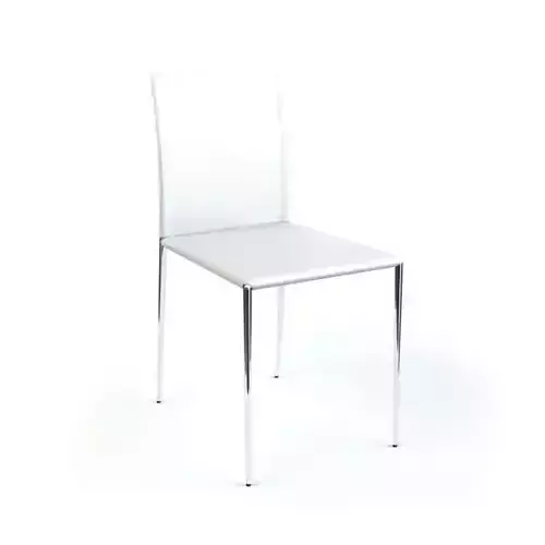 White Metal Chair