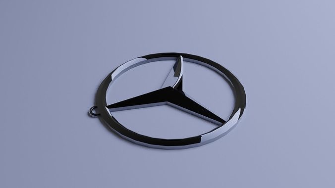 Mercedes-Benz Logo  3D print model