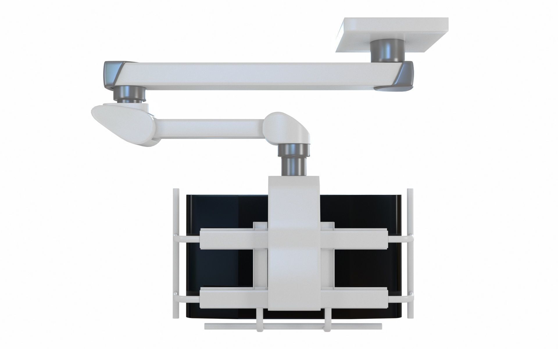 Monitor Carrier Low-poly 3D model_2