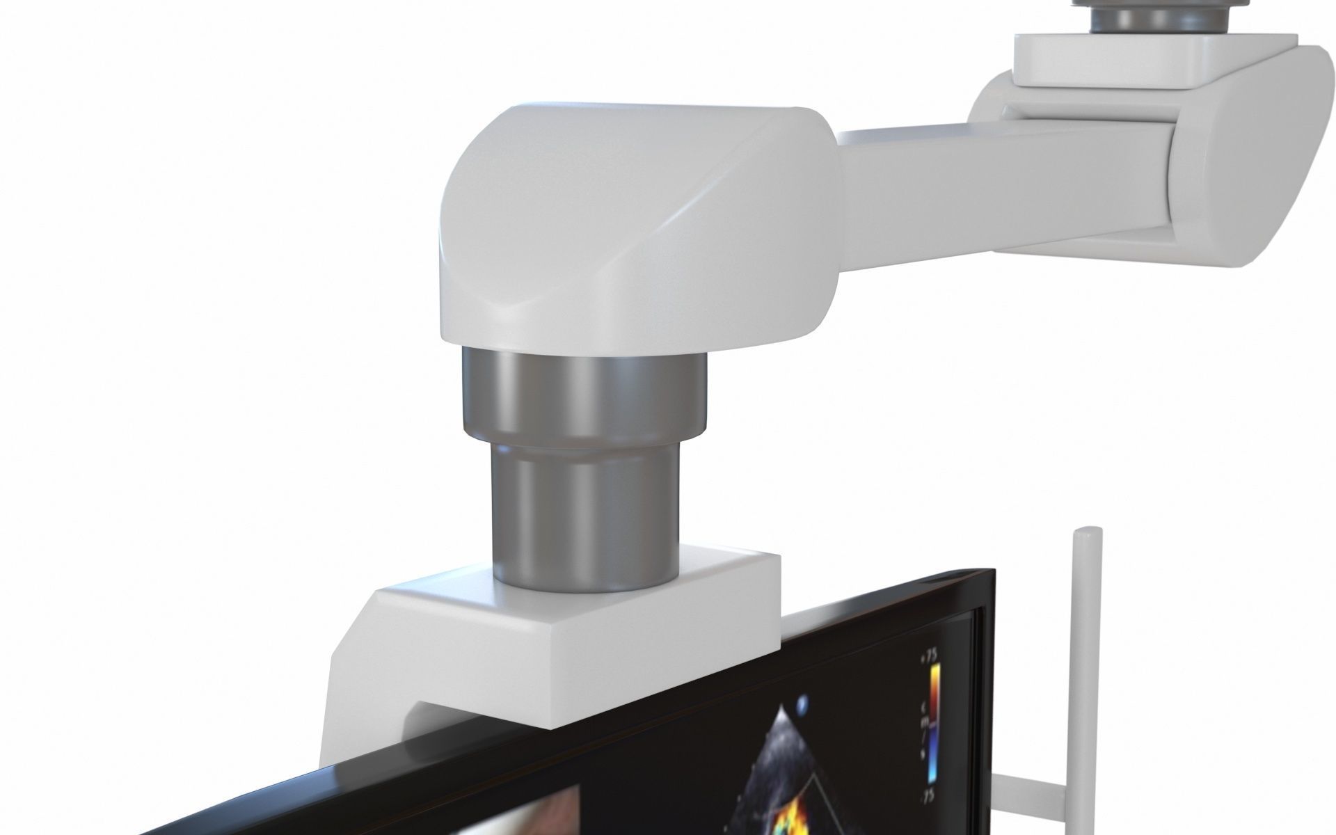 Monitor Carrier Low-poly 3D model_5