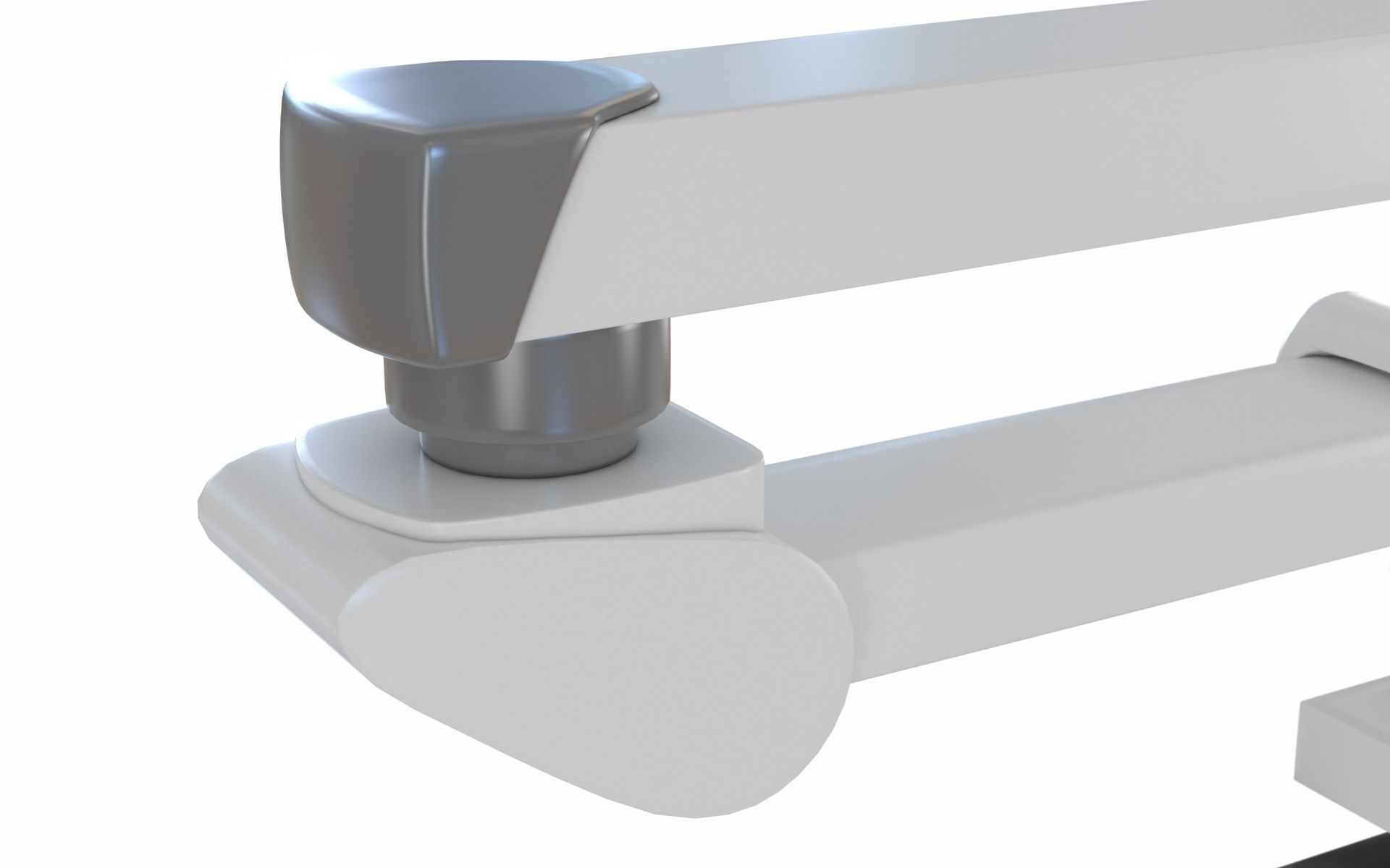 Monitor Carrier Low-poly 3D model_4