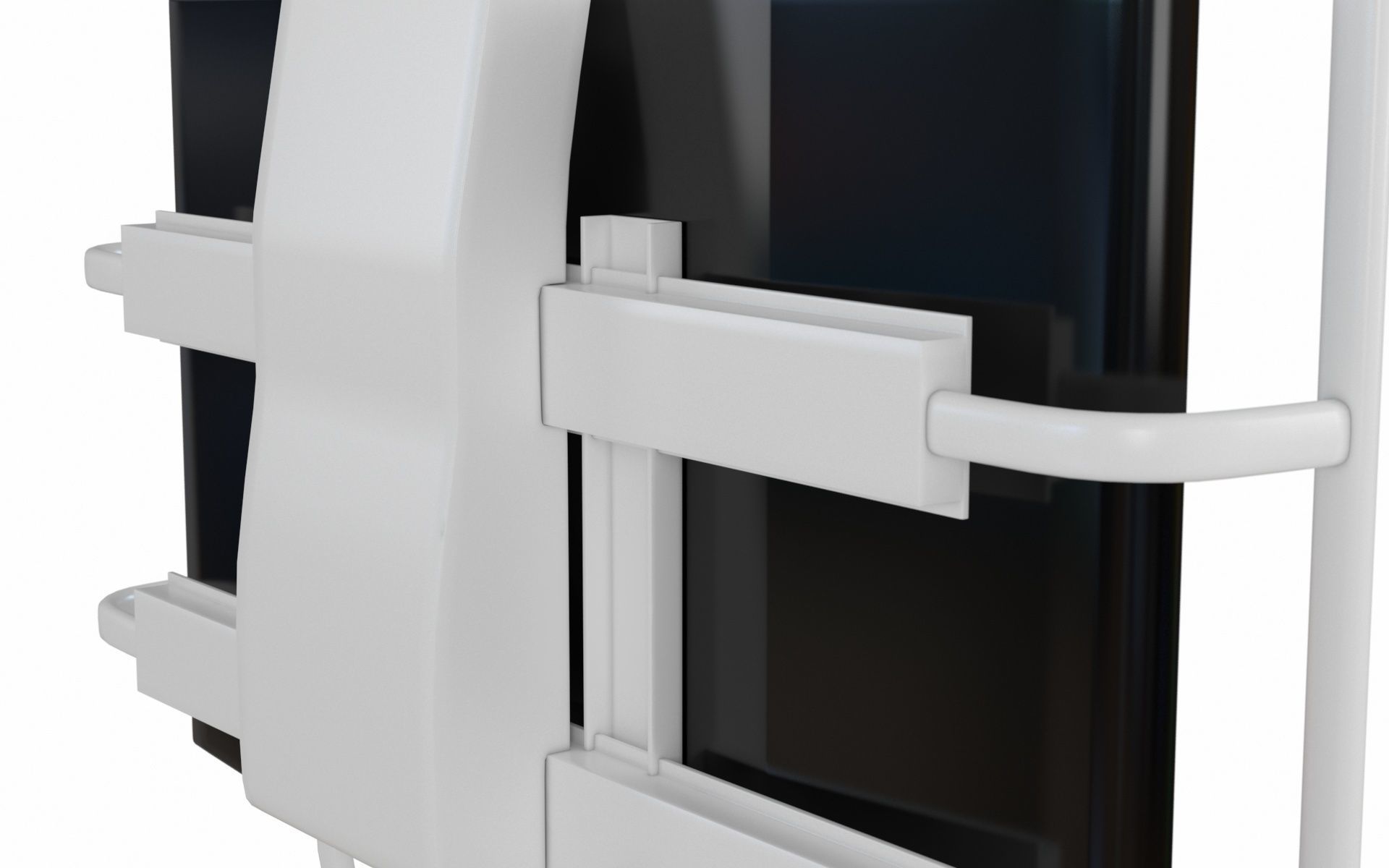 Monitor Carrier Low-poly 3D model_6