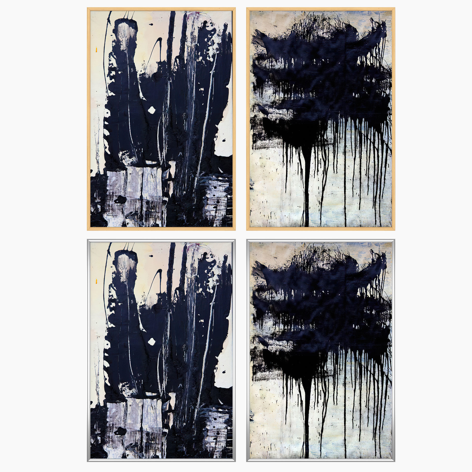 Wall Art Set 3505 3D model_2