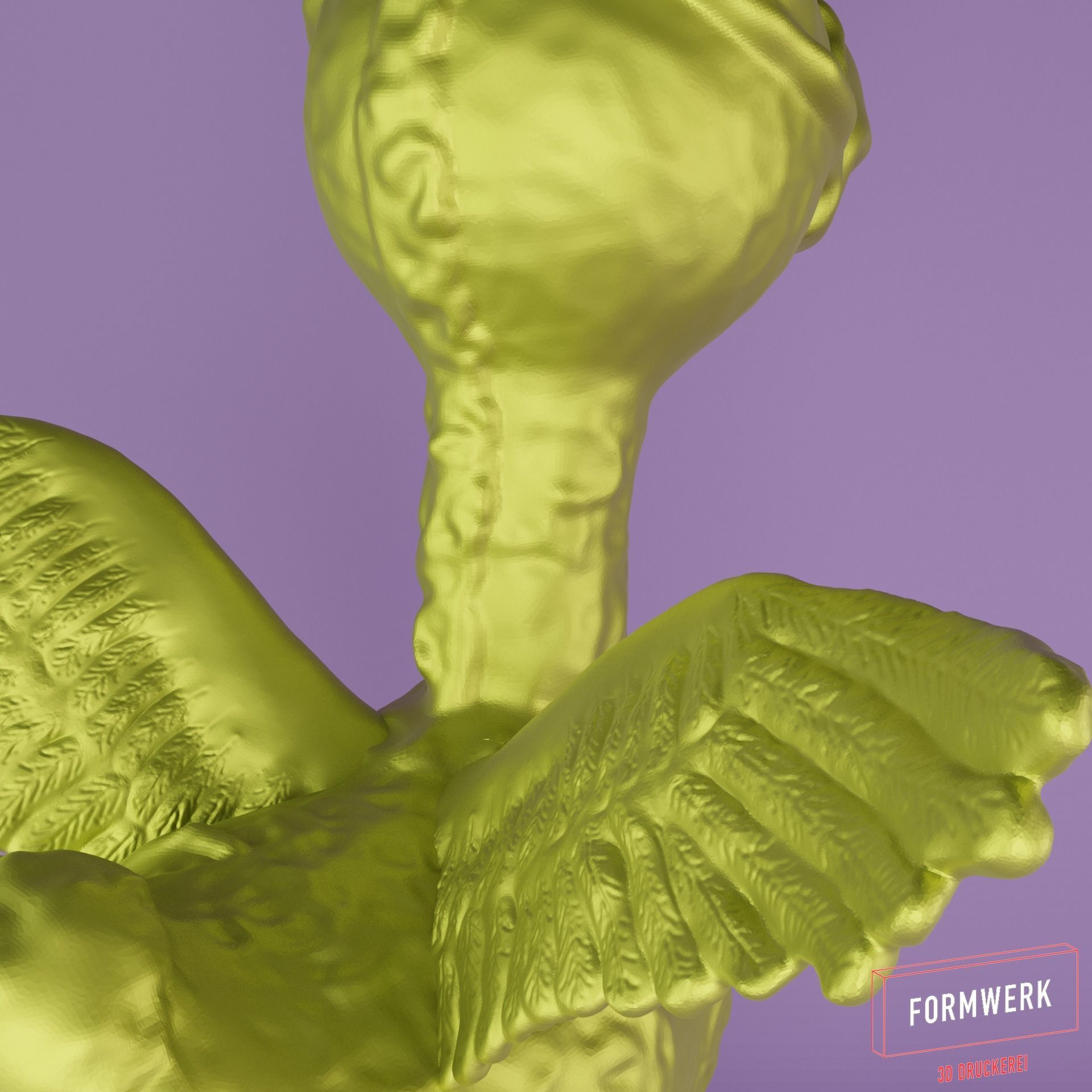 Reindeer Fantasy 3D print model_10