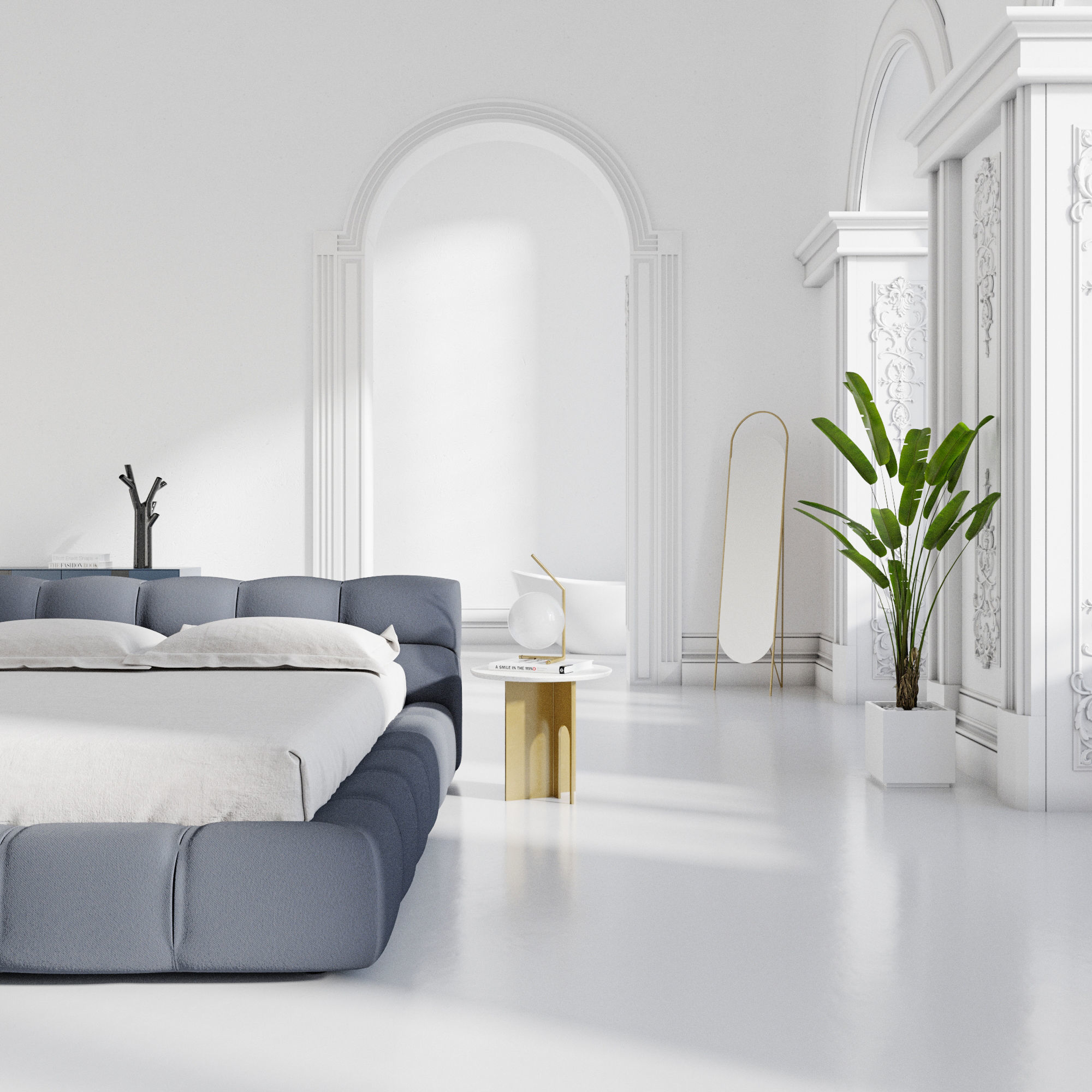 Paris Apartment 3D model_3