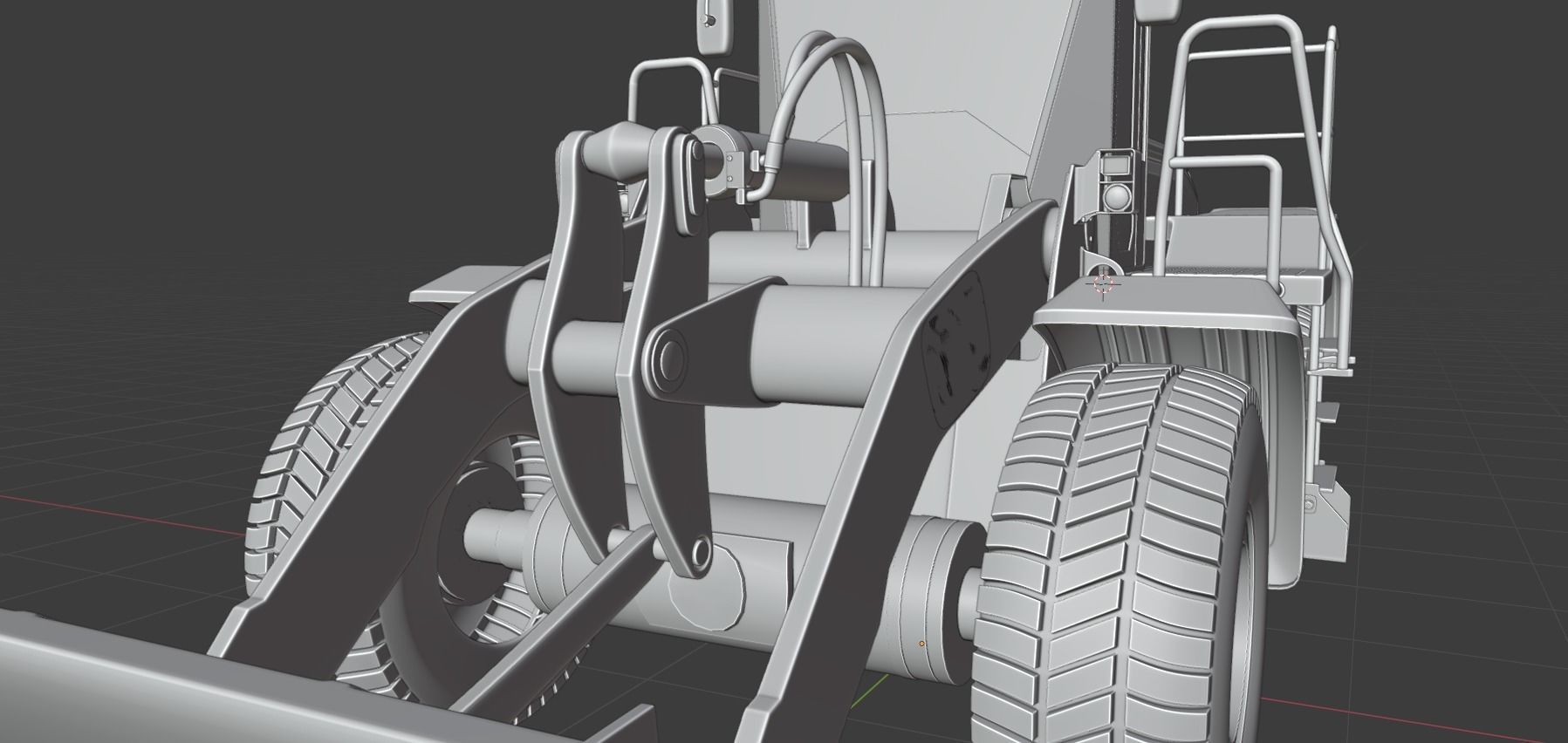 John Deere 744k Loader 3D model_14