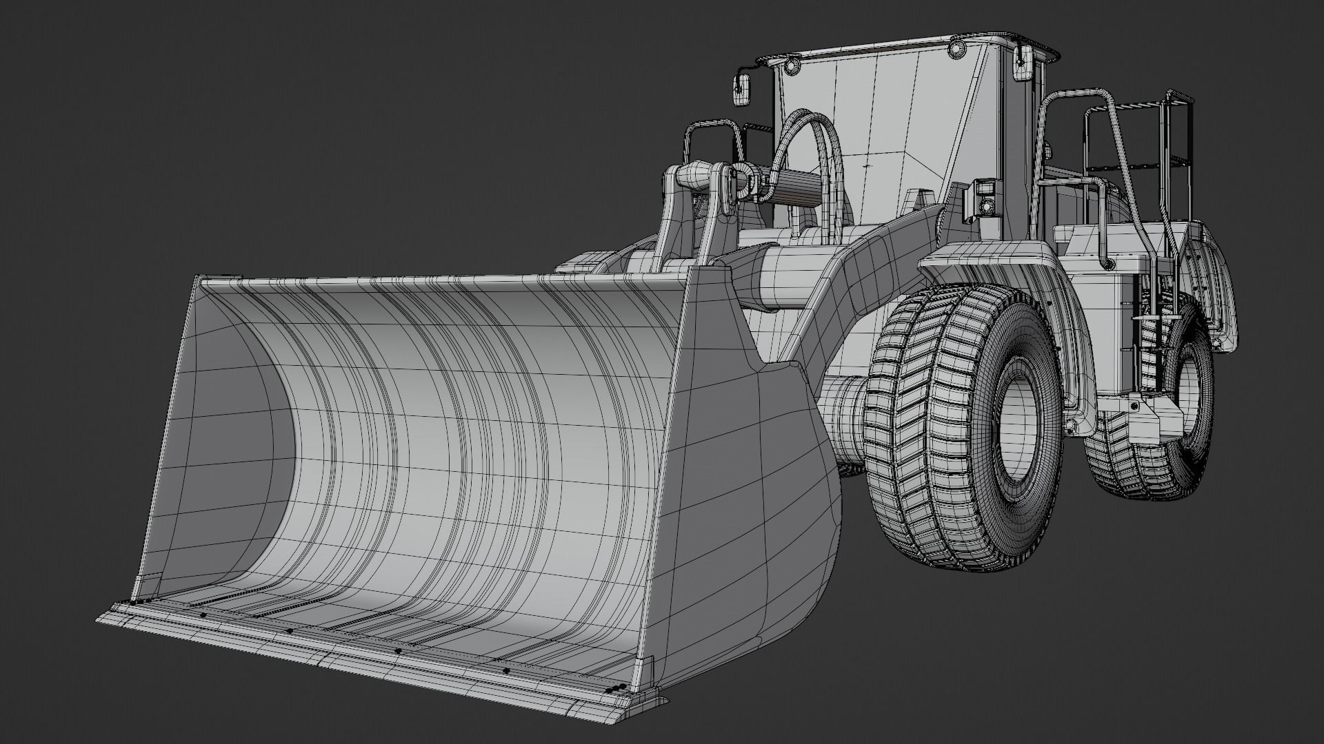John Deere 744k Loader 3D model_24