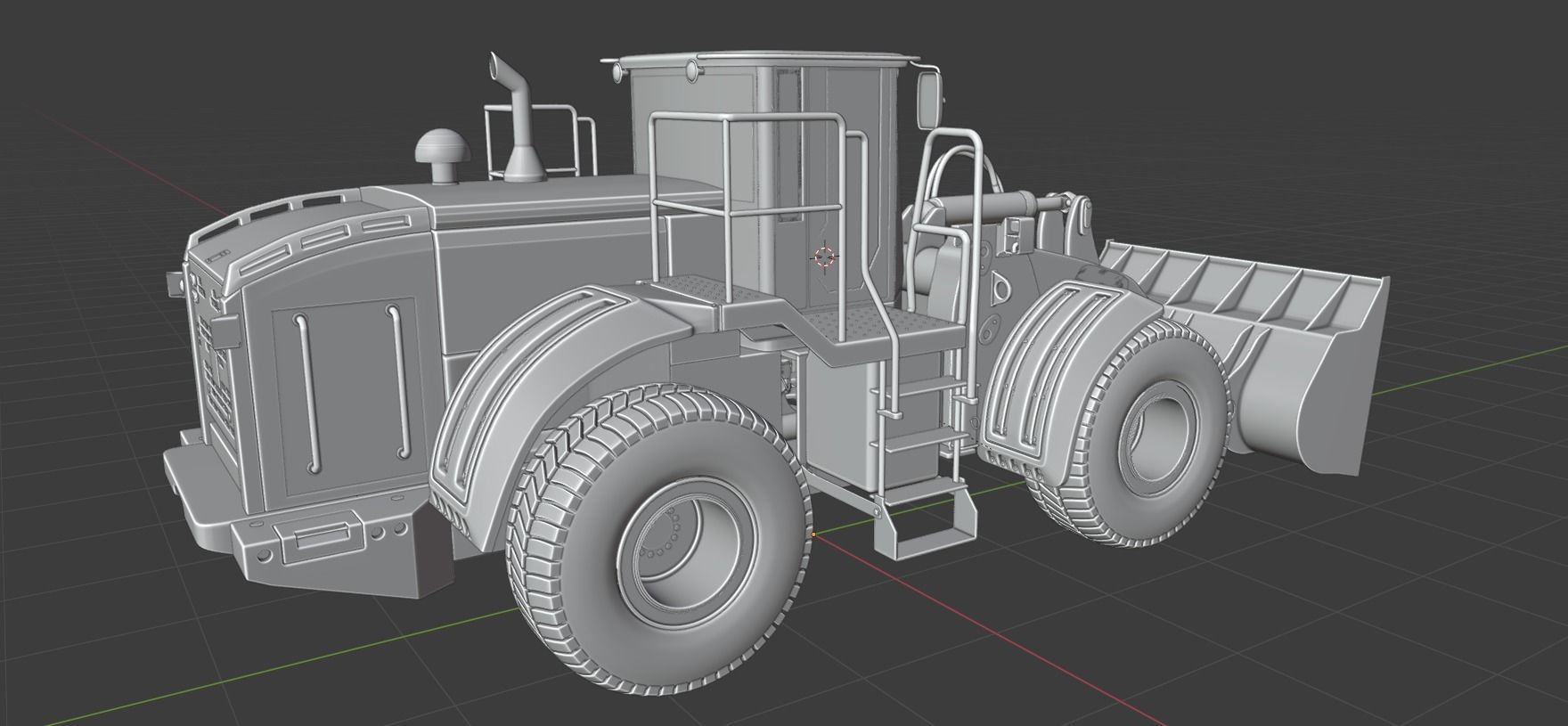 John Deere 744k Loader 3D model_19