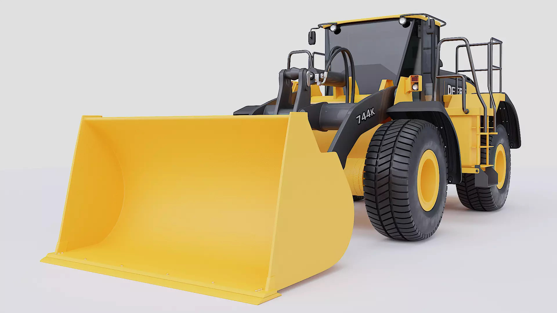 John Deere 744k Loader 3D model_0