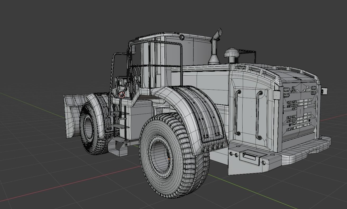 John Deere 744k Loader 3D model_23