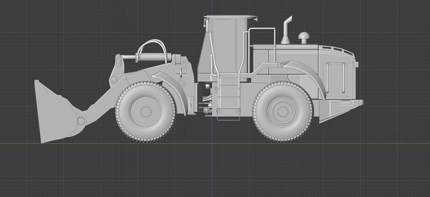 John Deere 744k Loader 3D model_21