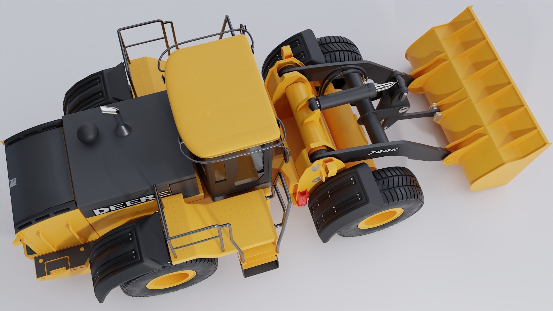 John Deere 744k Loader 3D model_4