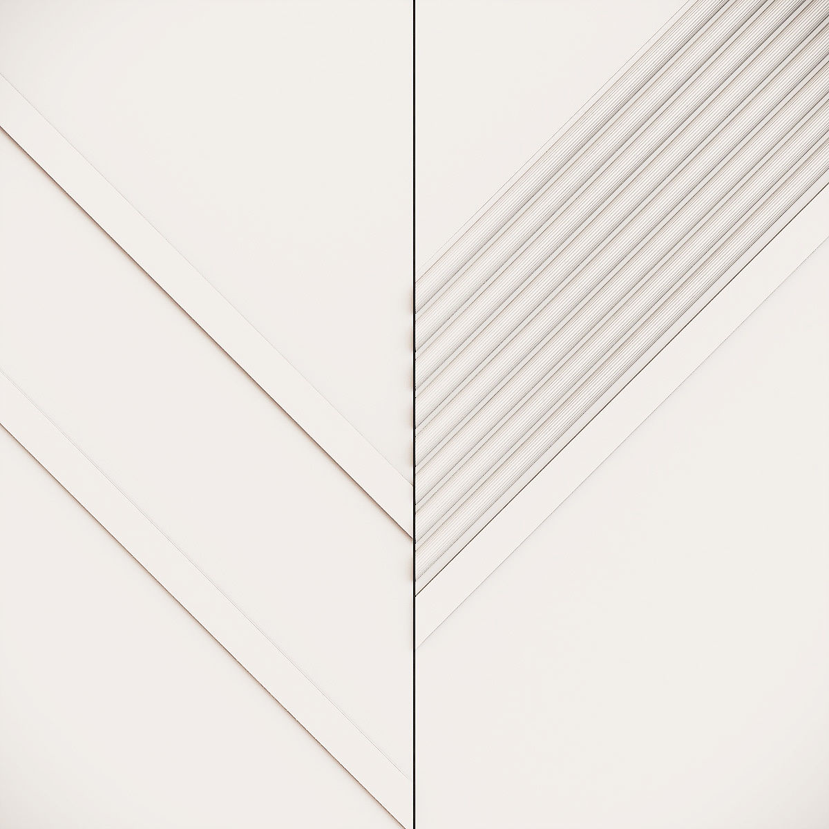 Decorative wood panel 3D model_6