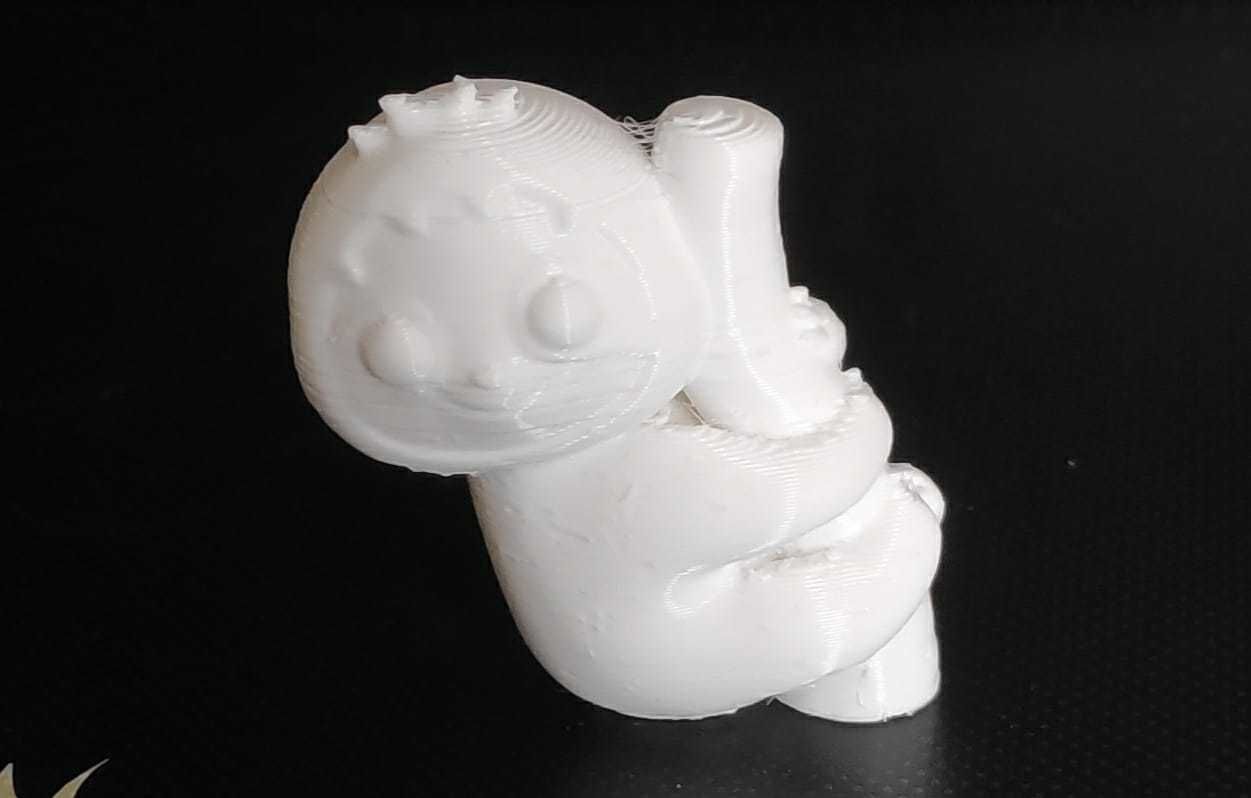 Sloth on the Branch 3D print model_3