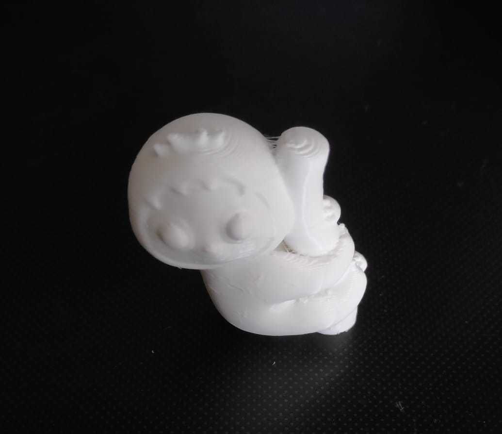 Sloth on the Branch 3D print model_7