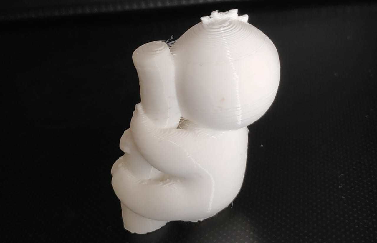 Sloth on the Branch 3D print model_5