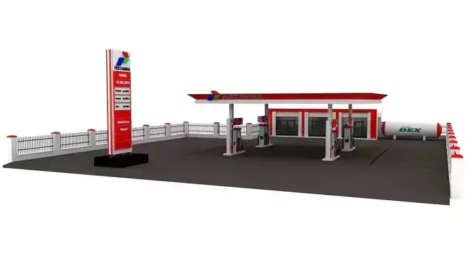 Pertamina Gas Station