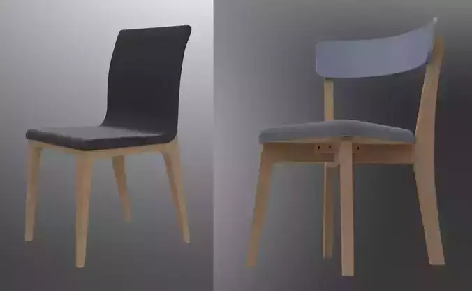 Nordic style chairs PACK