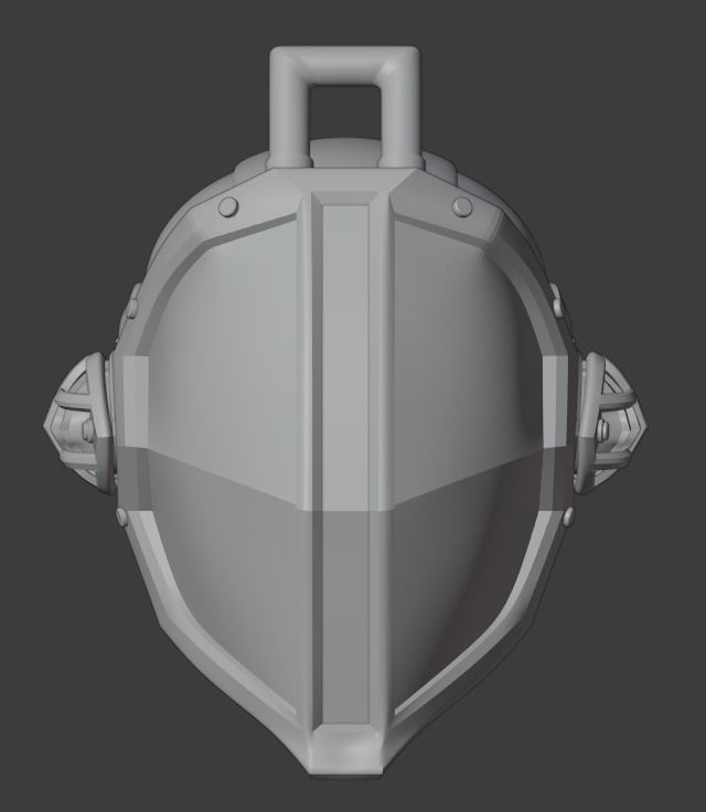 Bondrewd 3D printable cosplay helmet from Made in Abyss 3D print model_19