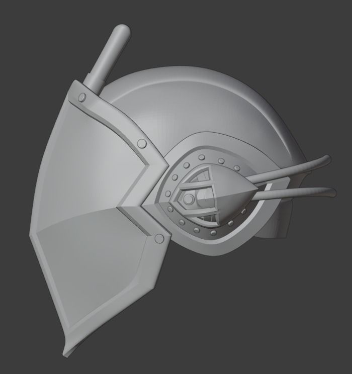 Bondrewd 3D printable cosplay helmet from Made in Abyss 3D print model_20