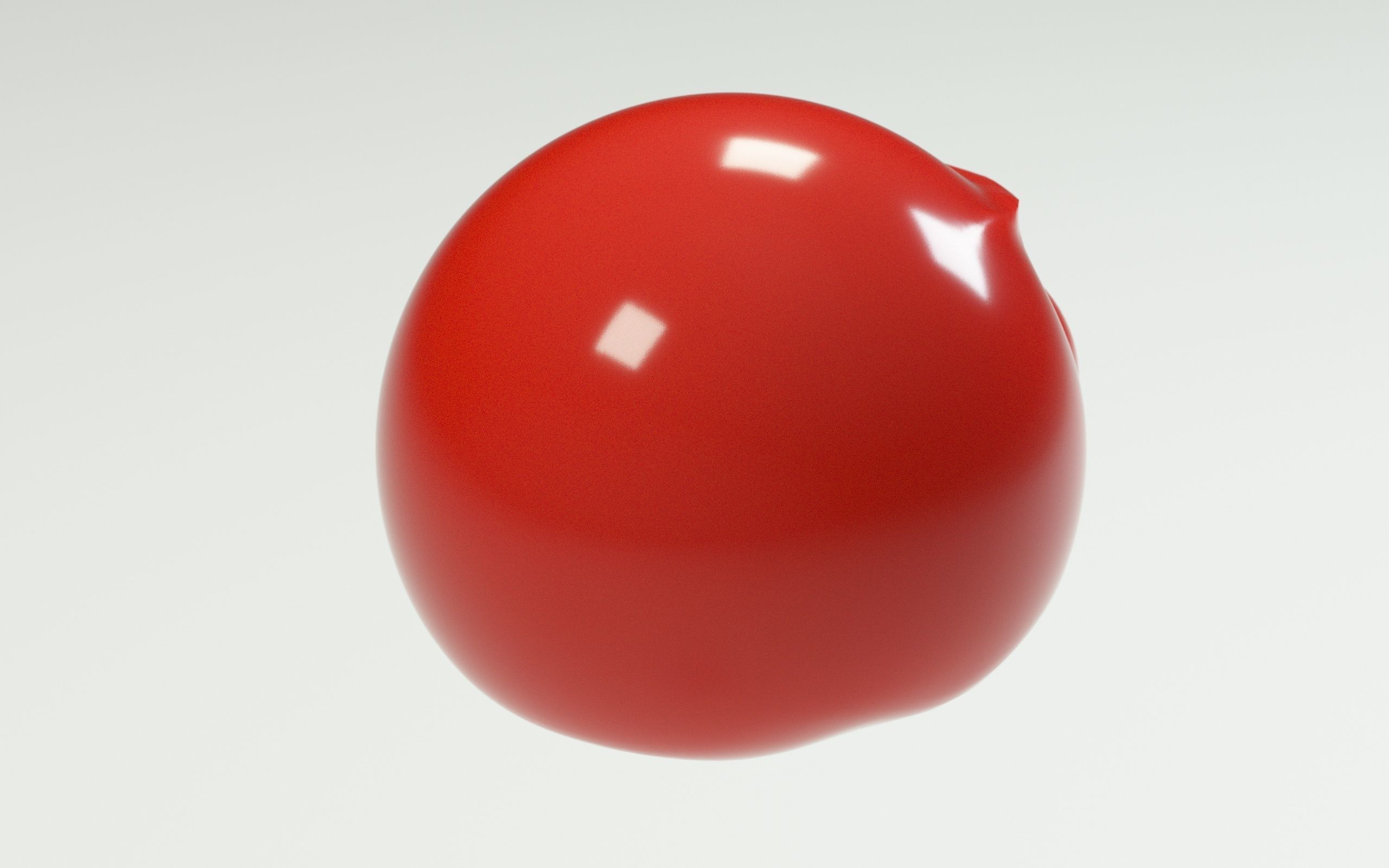 Original Evil Skull Low-poly Low-poly 3D model_2