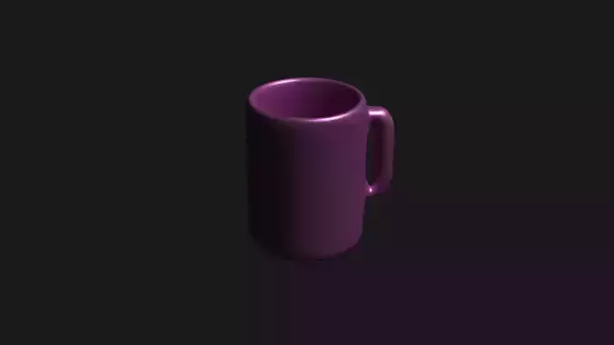 Pink cup