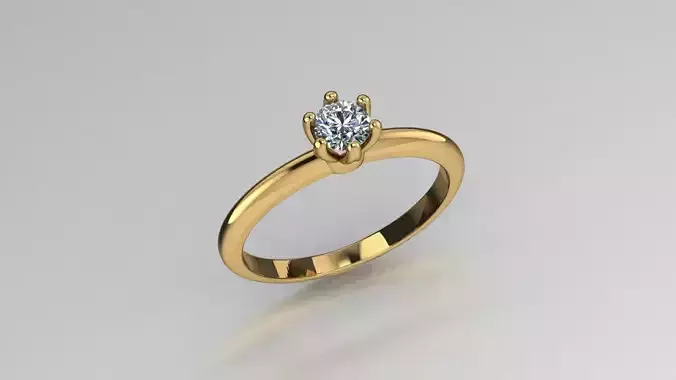  Tiffany style engagement ring