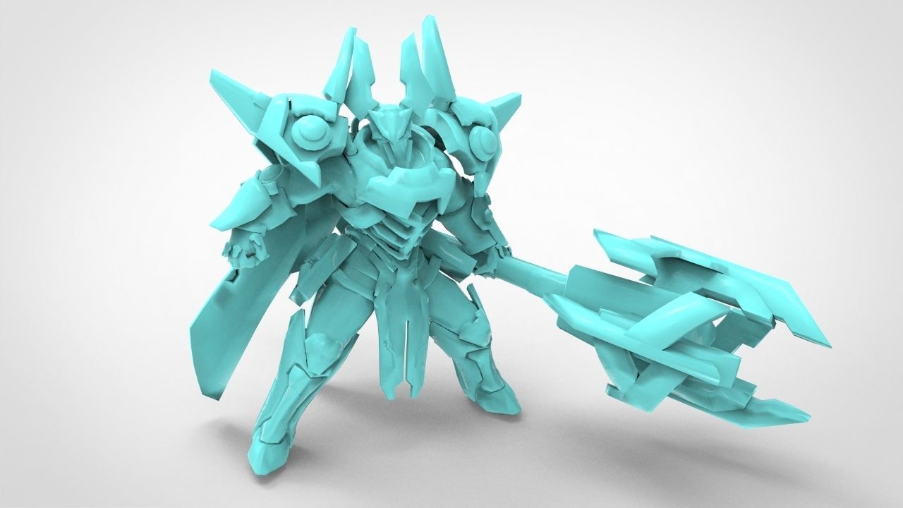 PROJECT Mordekaiser - League of Legends 3D print model_7