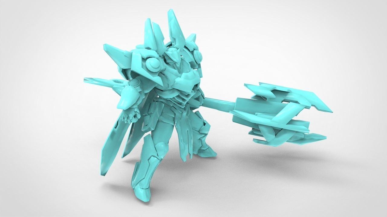 PROJECT Mordekaiser - League of Legends 3D print model_10