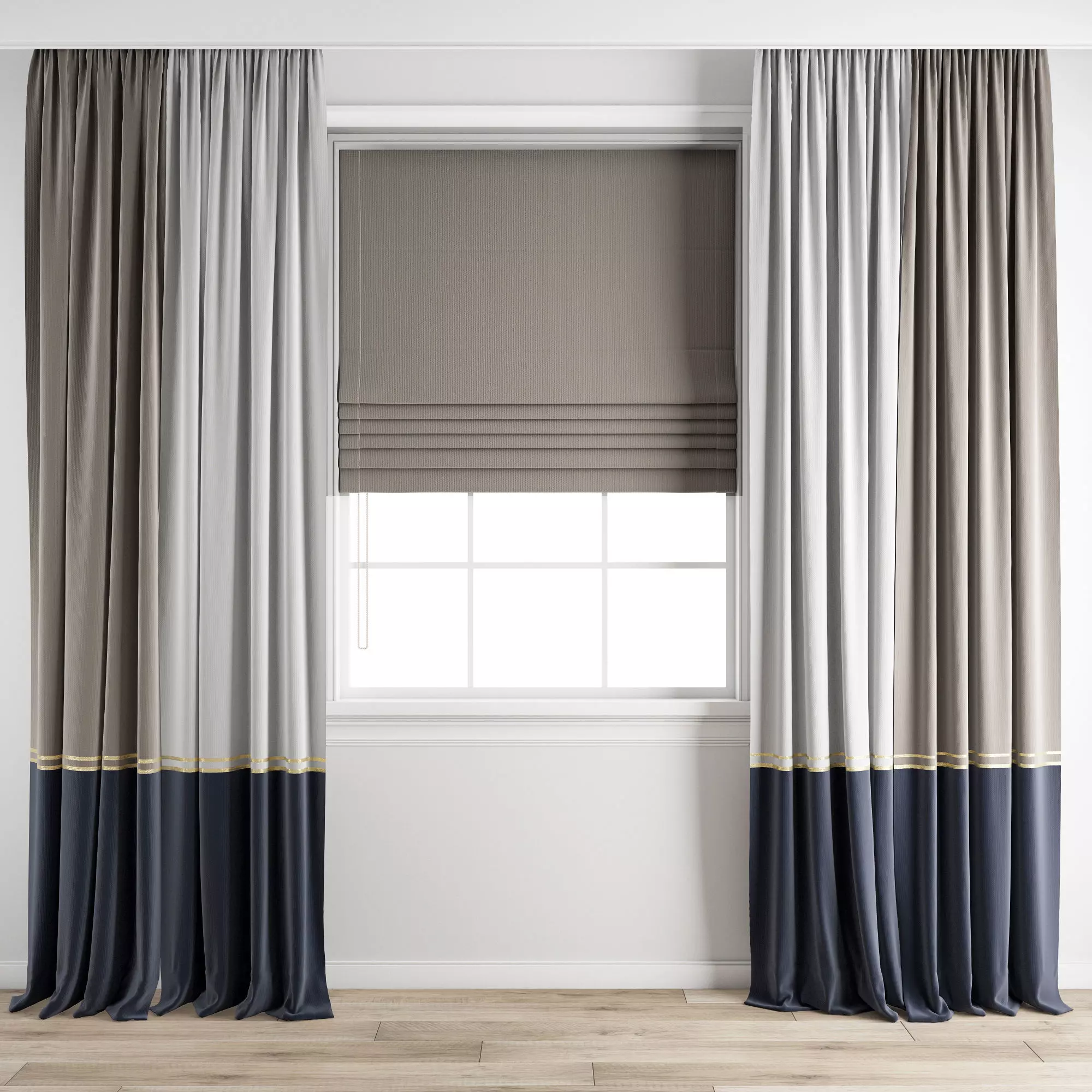 Curtain 177 3D model_0