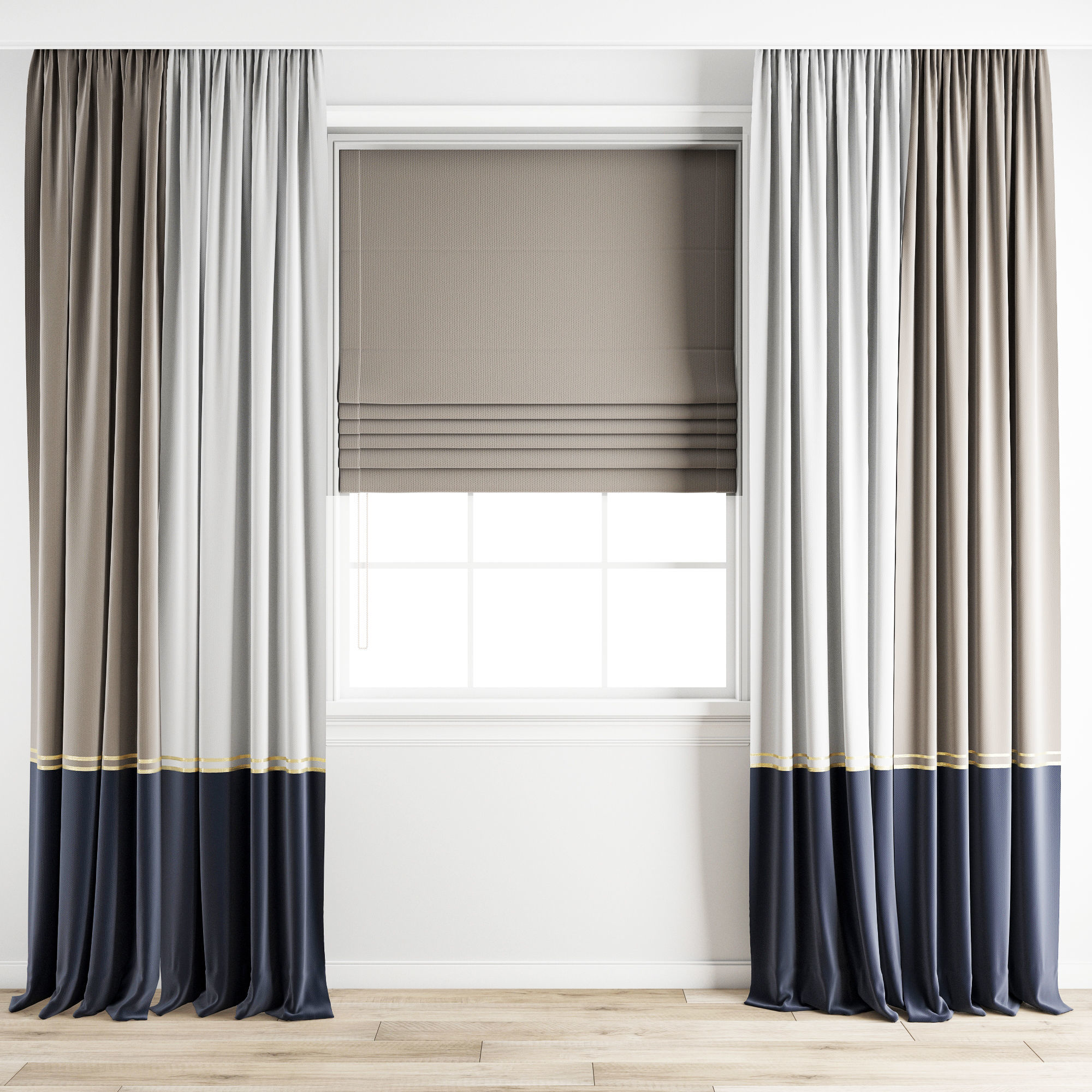 Curtain 177 3D model_6