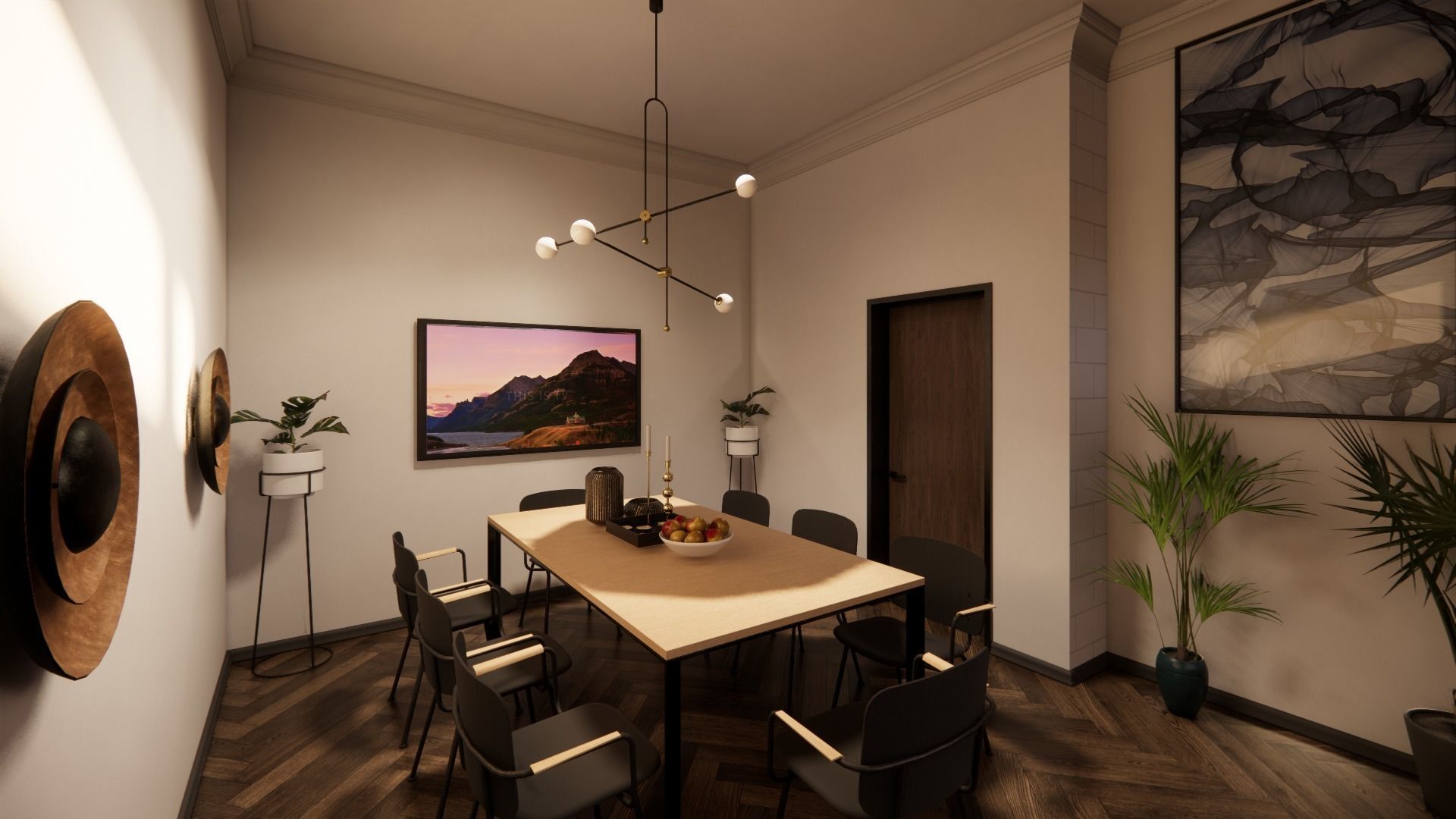 Interior and exterior revit Free 3D model_8