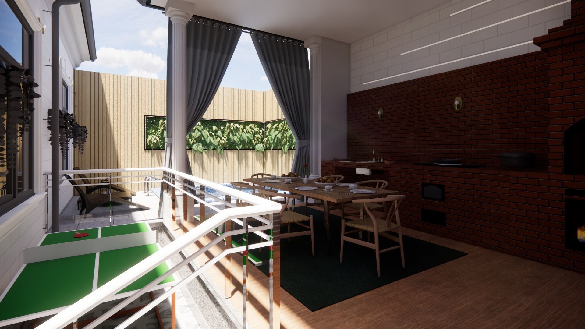 Interior and exterior revit Free 3D model_6