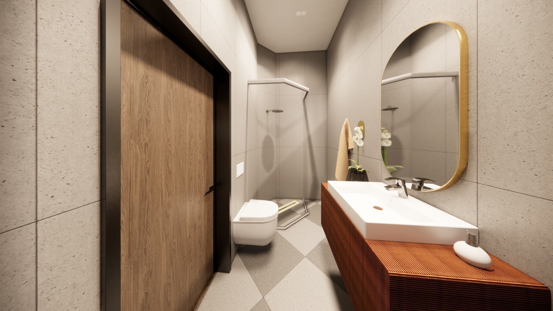 Interior and exterior revit Free 3D model_14